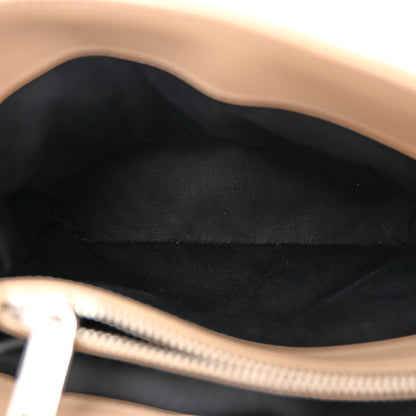 Saint Laurent Calfskin Y Quilted Monogram Small Loulou Chain Satchel Nude 5 of 10