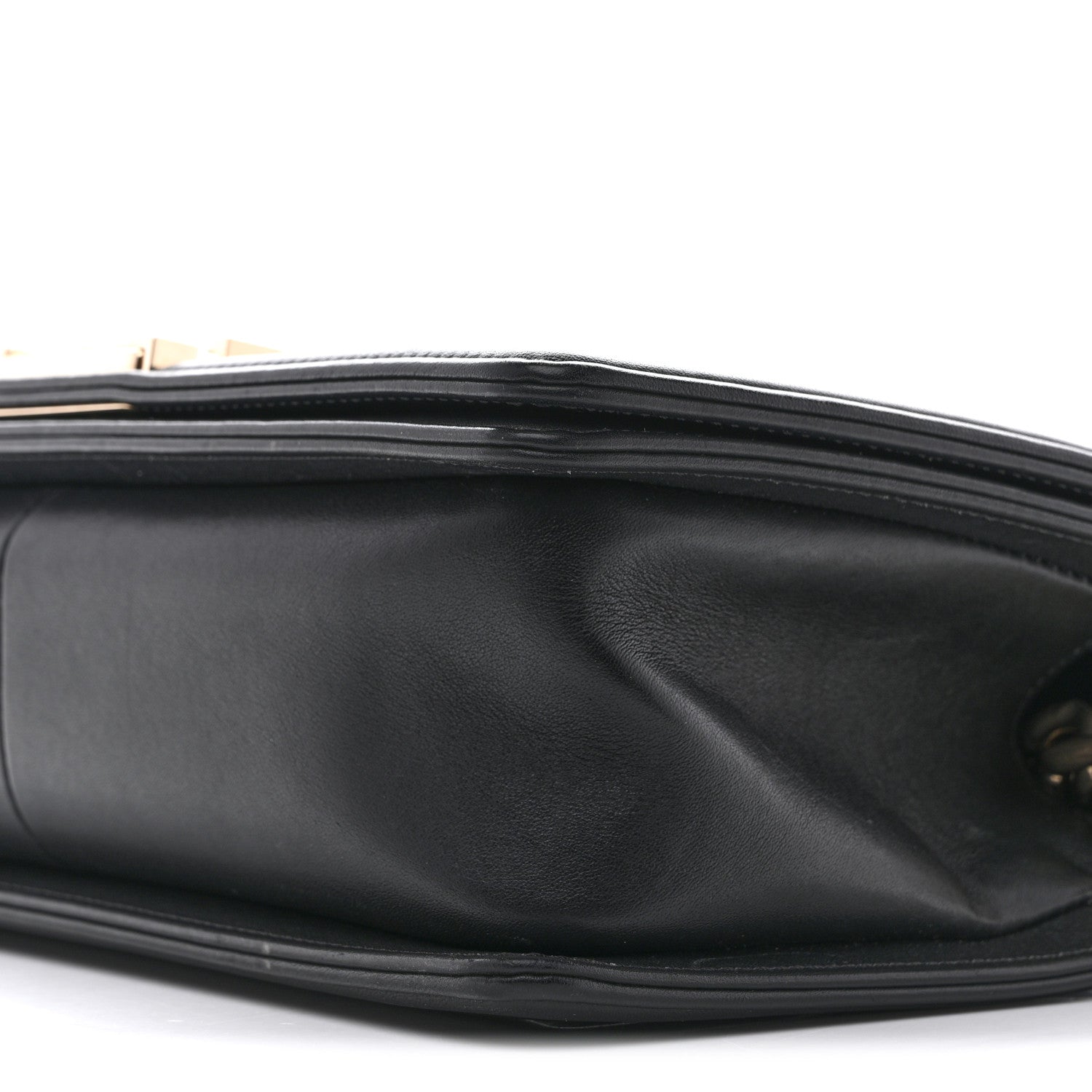Chanel Calfskin Braided Medium Boy Flap Black 10 of 12