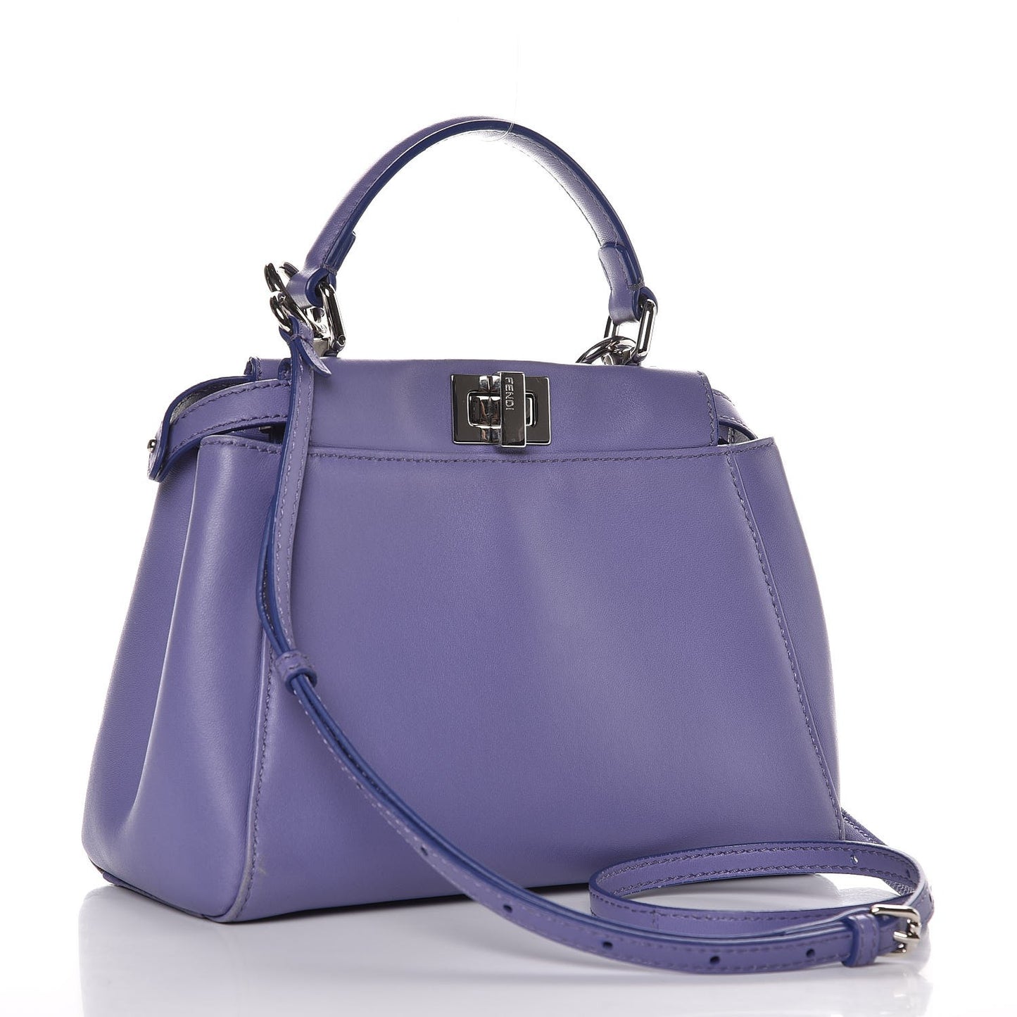 Nappa Mini Peekaboo Iconic Satchel Viola Cassis