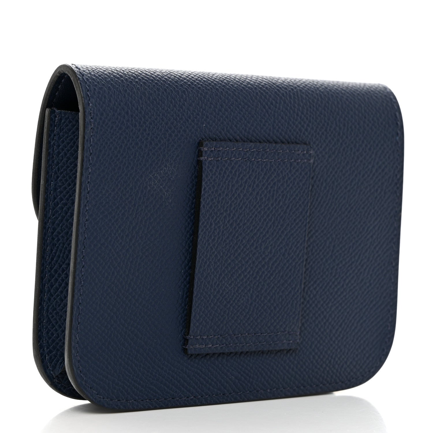 Hermes Epsom Constance Slim Wallet Bleu Navy 4 of 9