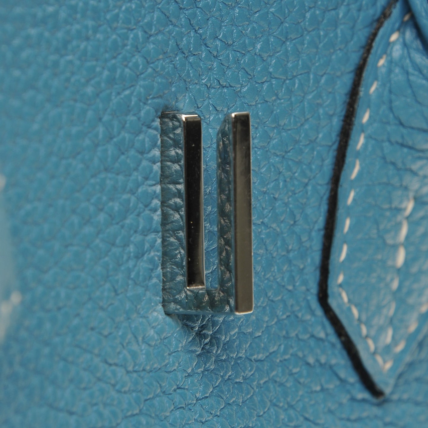 Togo Birkin 35 Blue Jean