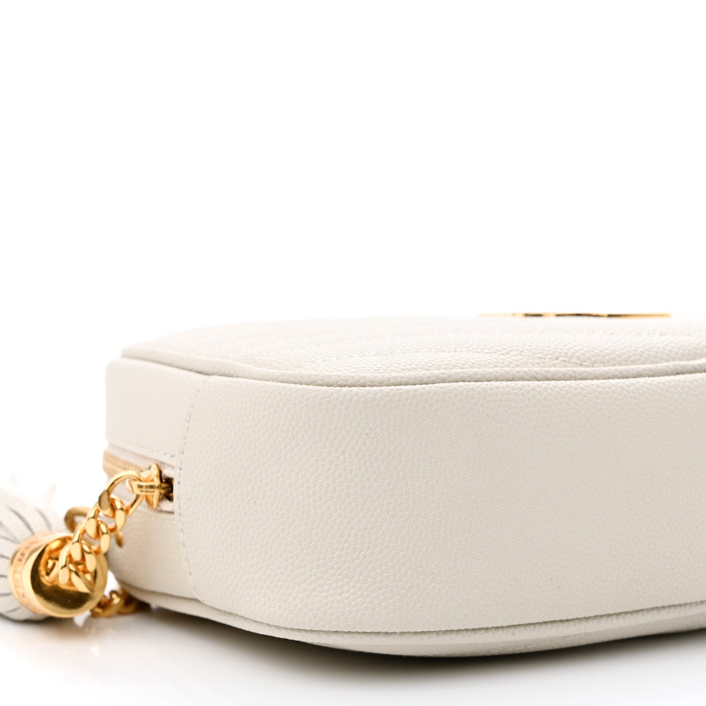 Grain De Poudre Matelasse Monogram Mini Lou Camera Bag Crema Soft