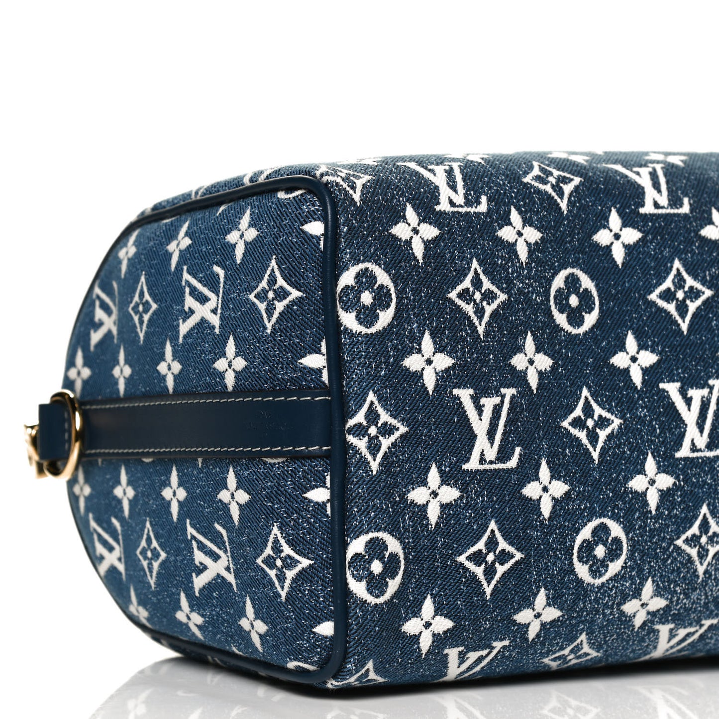 Monogram Jacquard Denim Speedy Bandouliere 25 Bleu