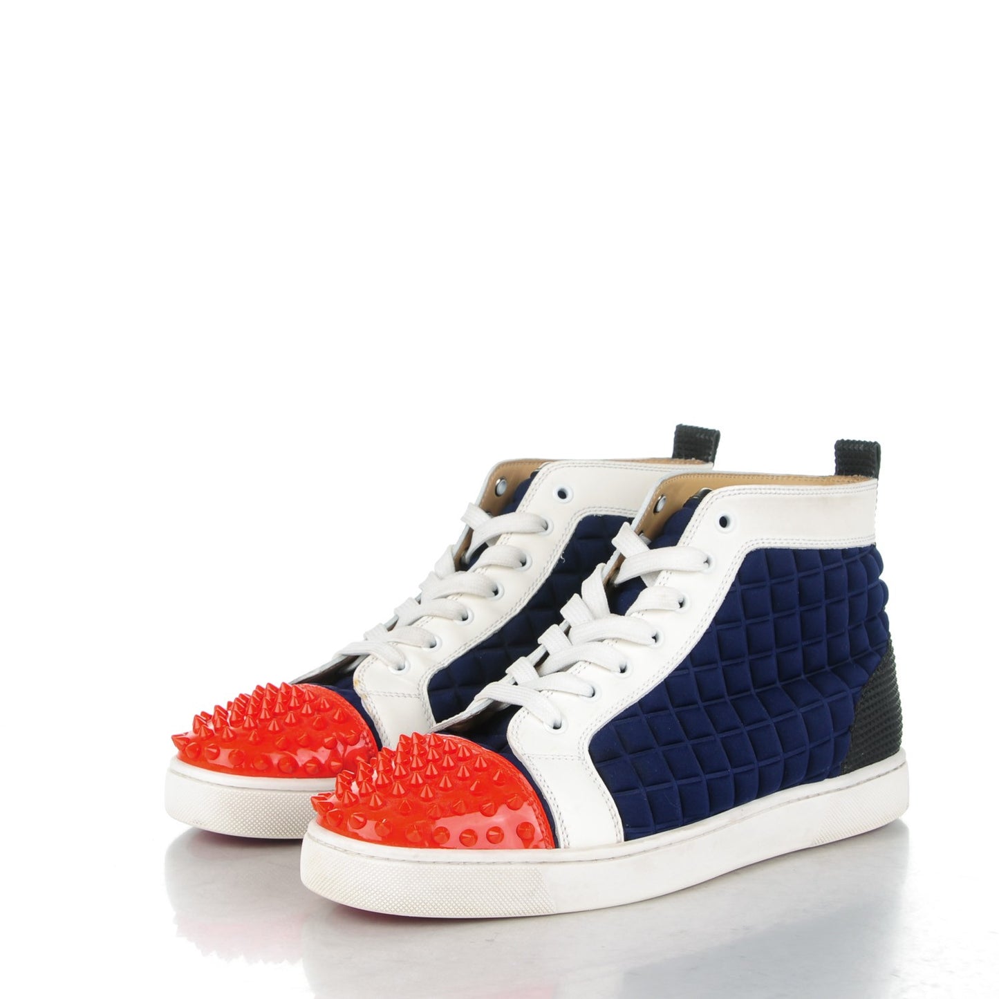 Neoprene Lou Spikes Flat Mens Sneakers 43 Multicolor