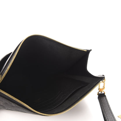 Louis Vuitton Empreinte Pochette Melanie MM Black 5 of 6
