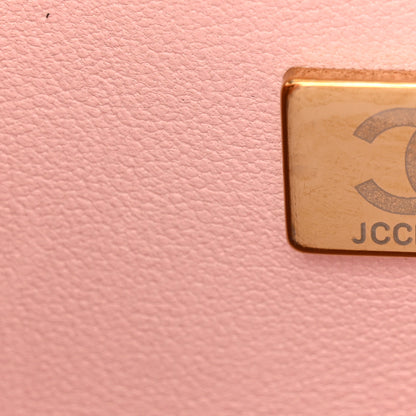 Chanel Caviar Quilted Jumbo Double Flap Light Pink 7 of 15