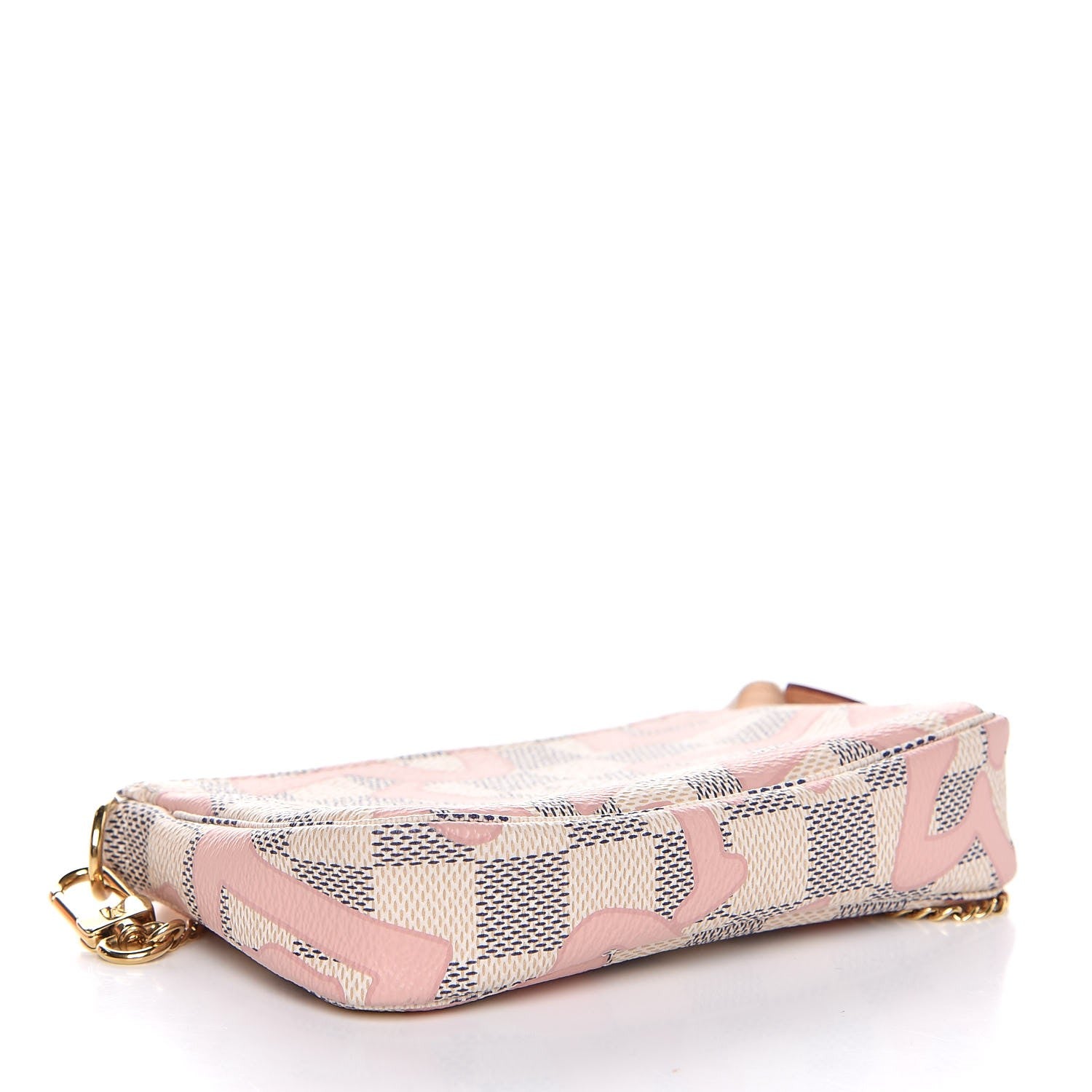 Louis Vuitton Damier Azur Tahitienne Mini Pochette Accessories 4 of 8