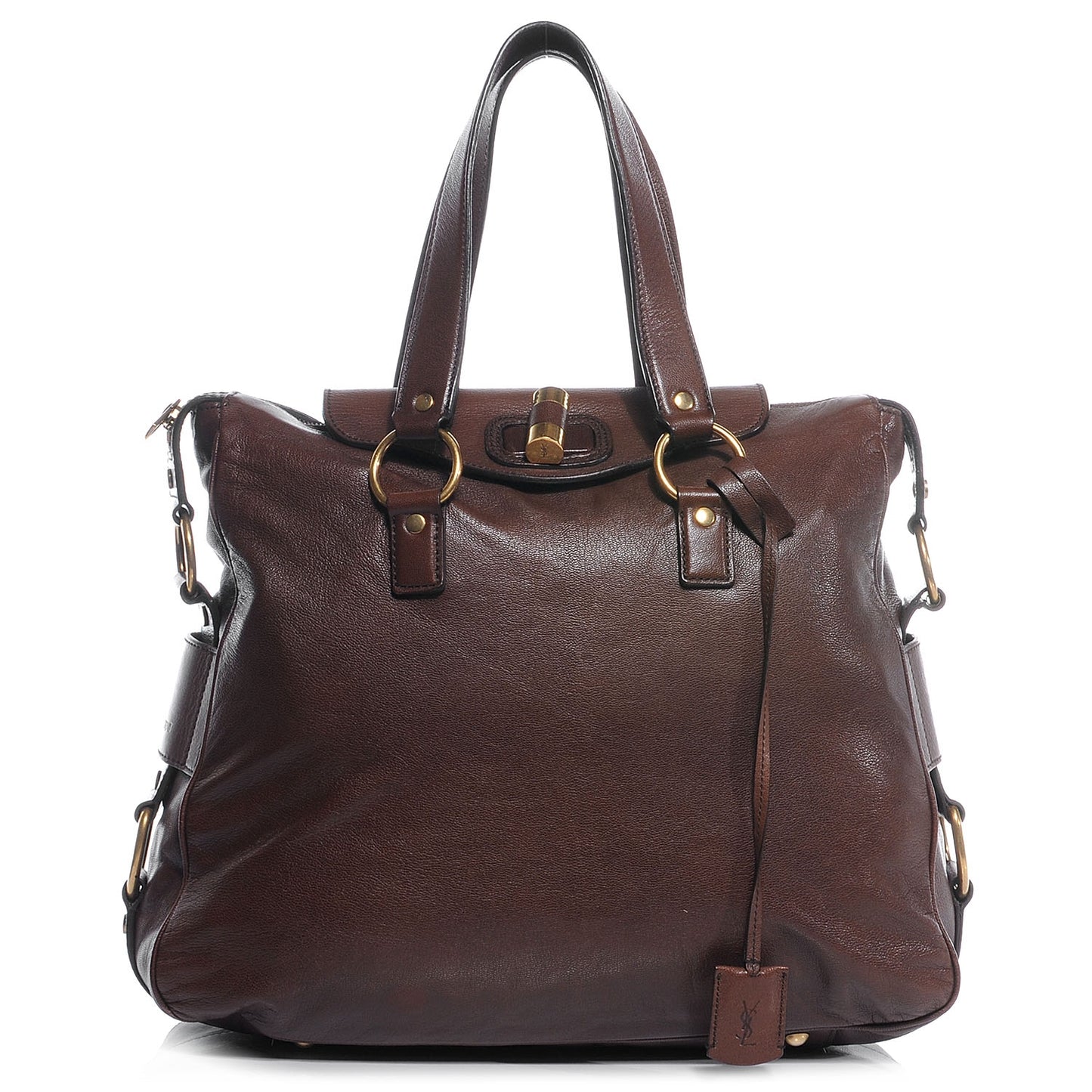 Leather Rive Gauche Brown
