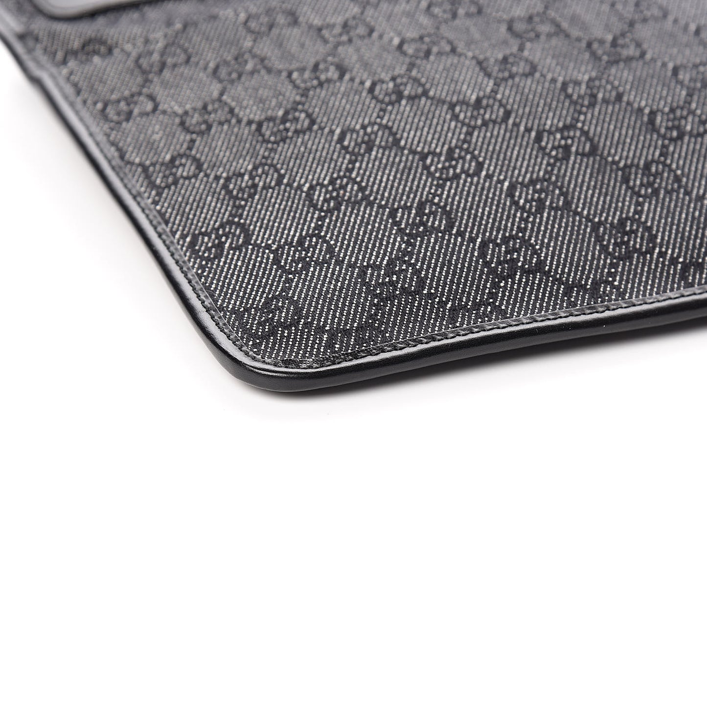 GG Monogram Messenger Crossbody Bag Black