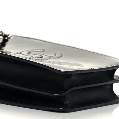 Chanel Patent CC Phone Holder Crossbody Black 9 of 10