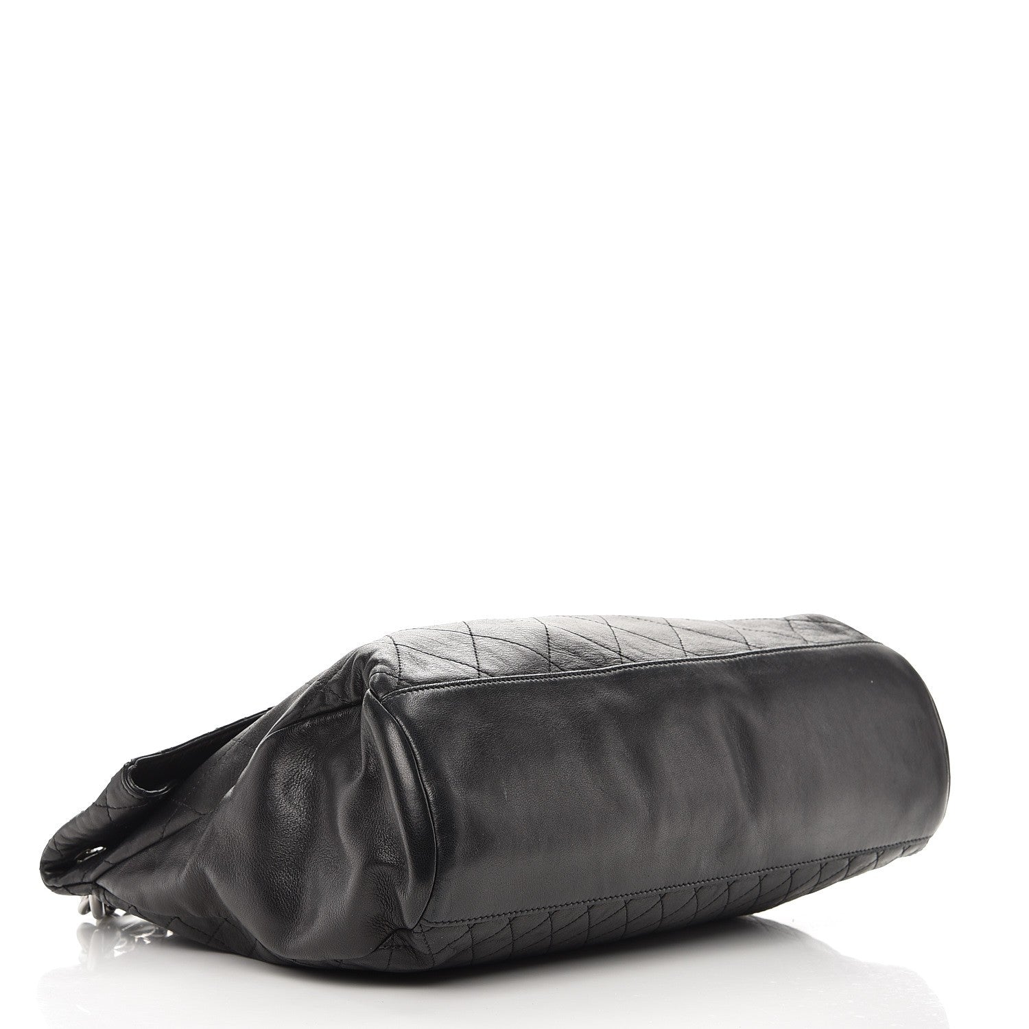 Chanel Lambskin Quilted New Lock Flap Black 4 of 10