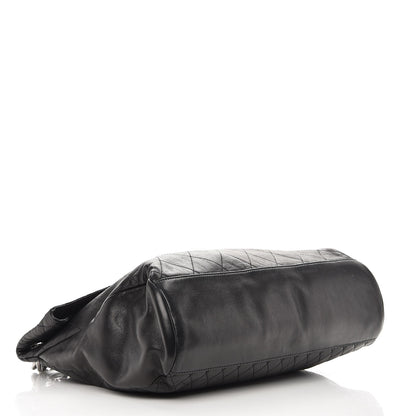 Chanel Lambskin Quilted New Lock Flap Black 4 of 10