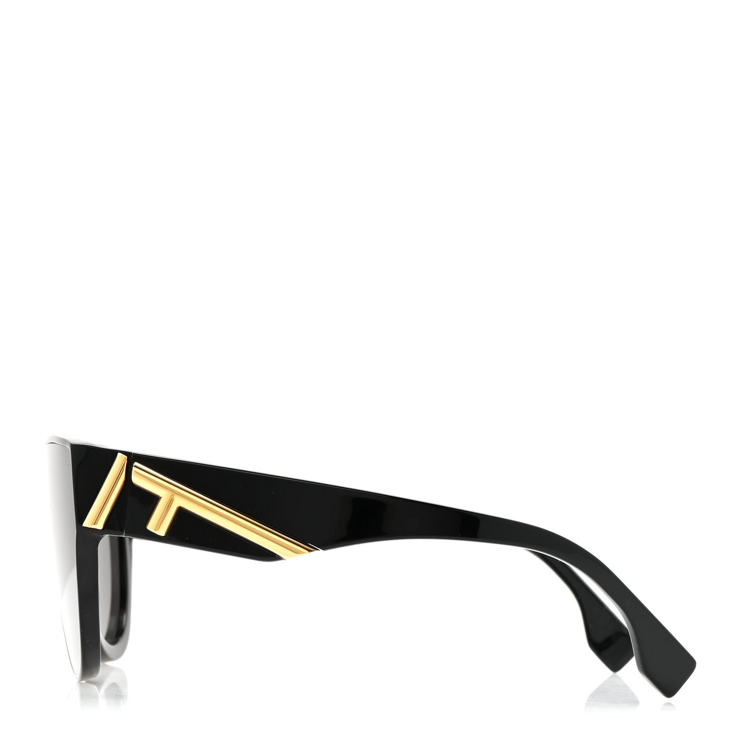 Acetate Shield Sunglasses FE40150I Black