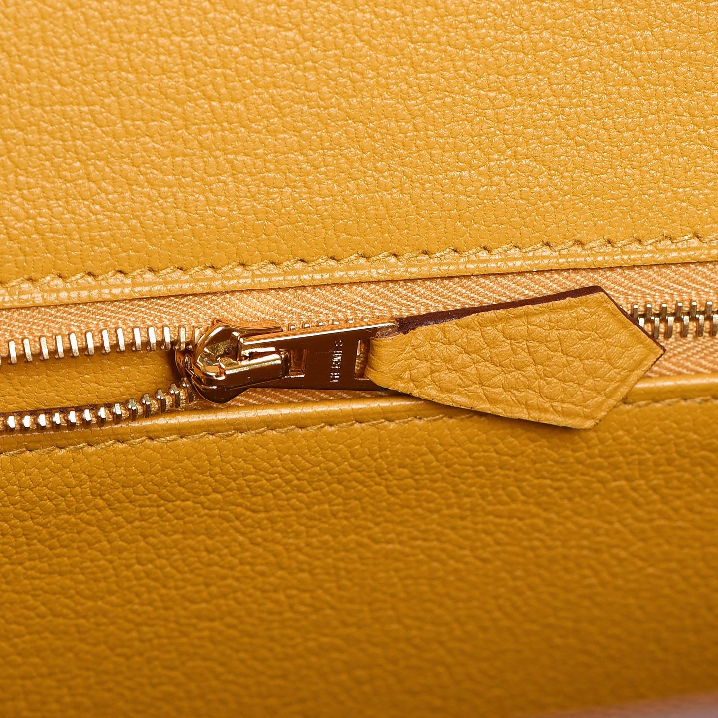Togo Birkin 30 Jaune Ambre