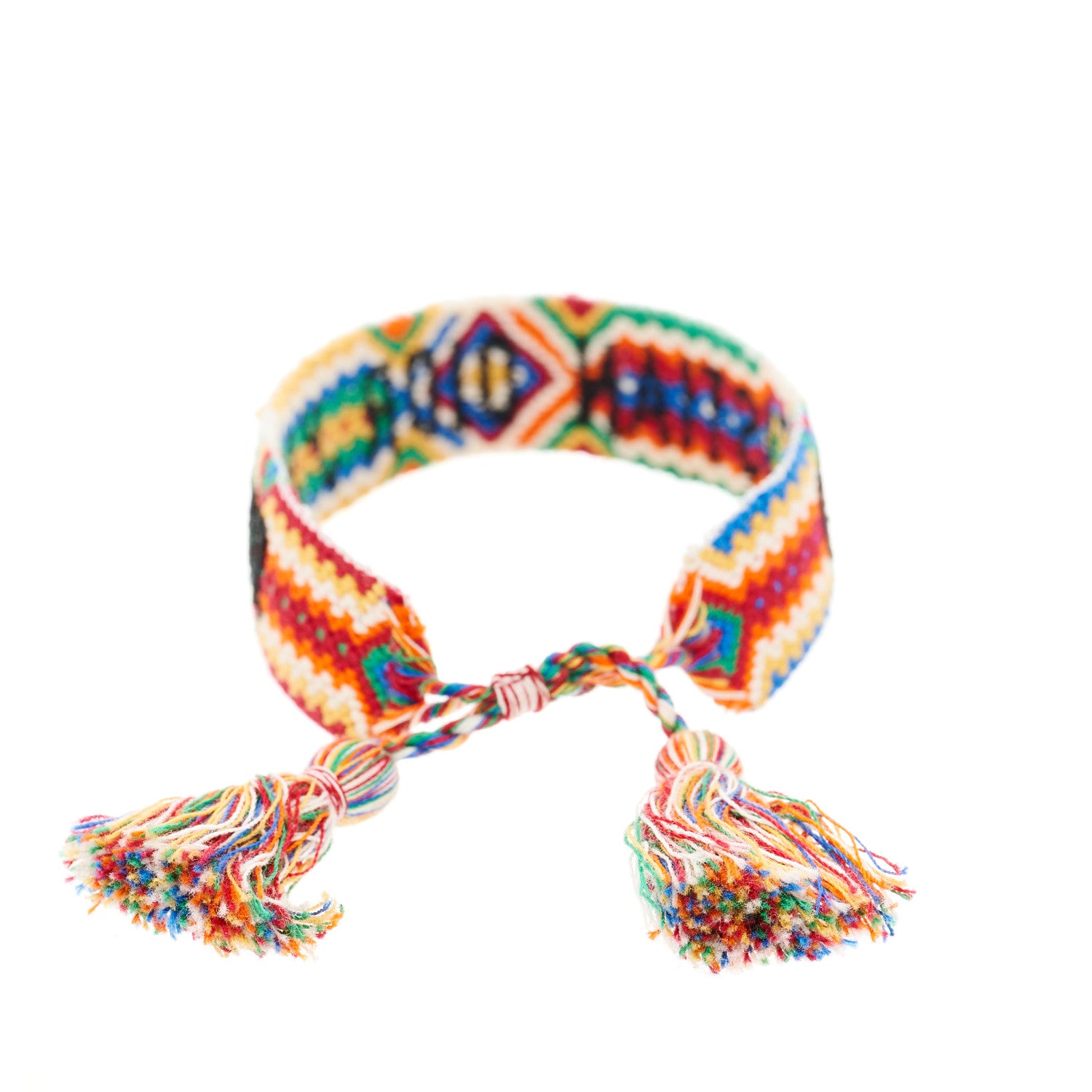 Christian Dior Woven Cotton J'Adior Friendship Bracelet Set Blue Multicolor 5 of 6