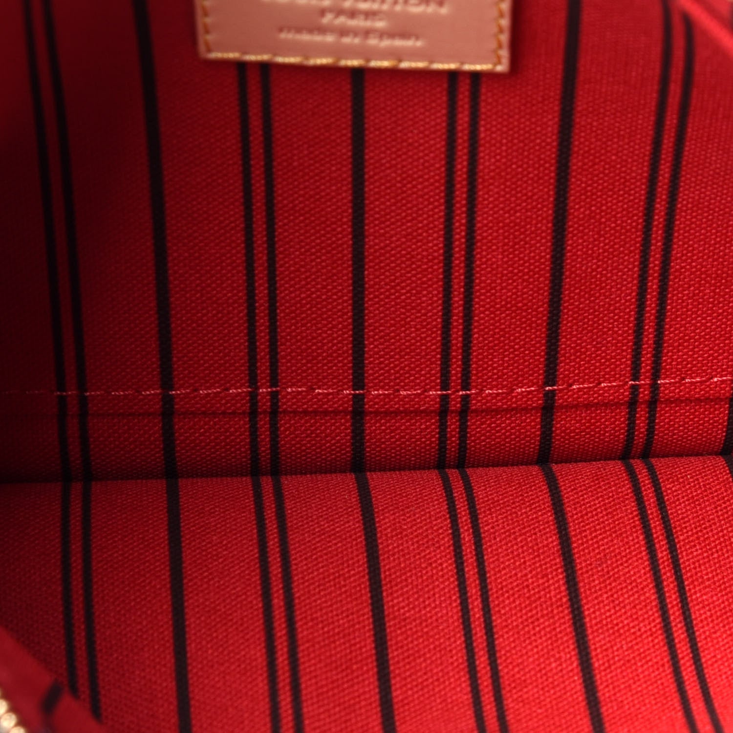 Louis Vuitton Monogram Neverfull MM GM Pochette Cherry 5 of 11