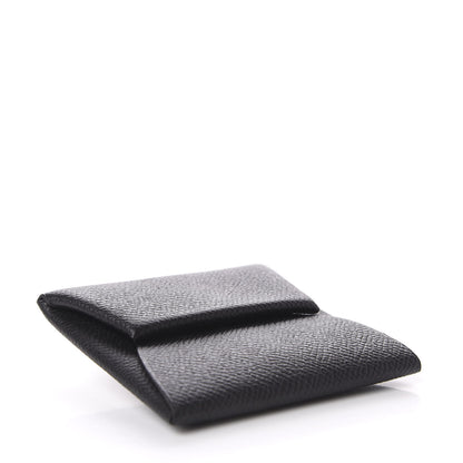 Hermes Epsom Bastia Coin Purse Black 4 of 7