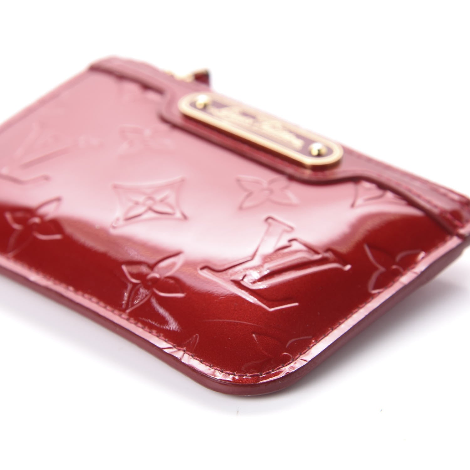Louis Vuitton Vernis Key Pouch Pomme D'Amour 9 of 12