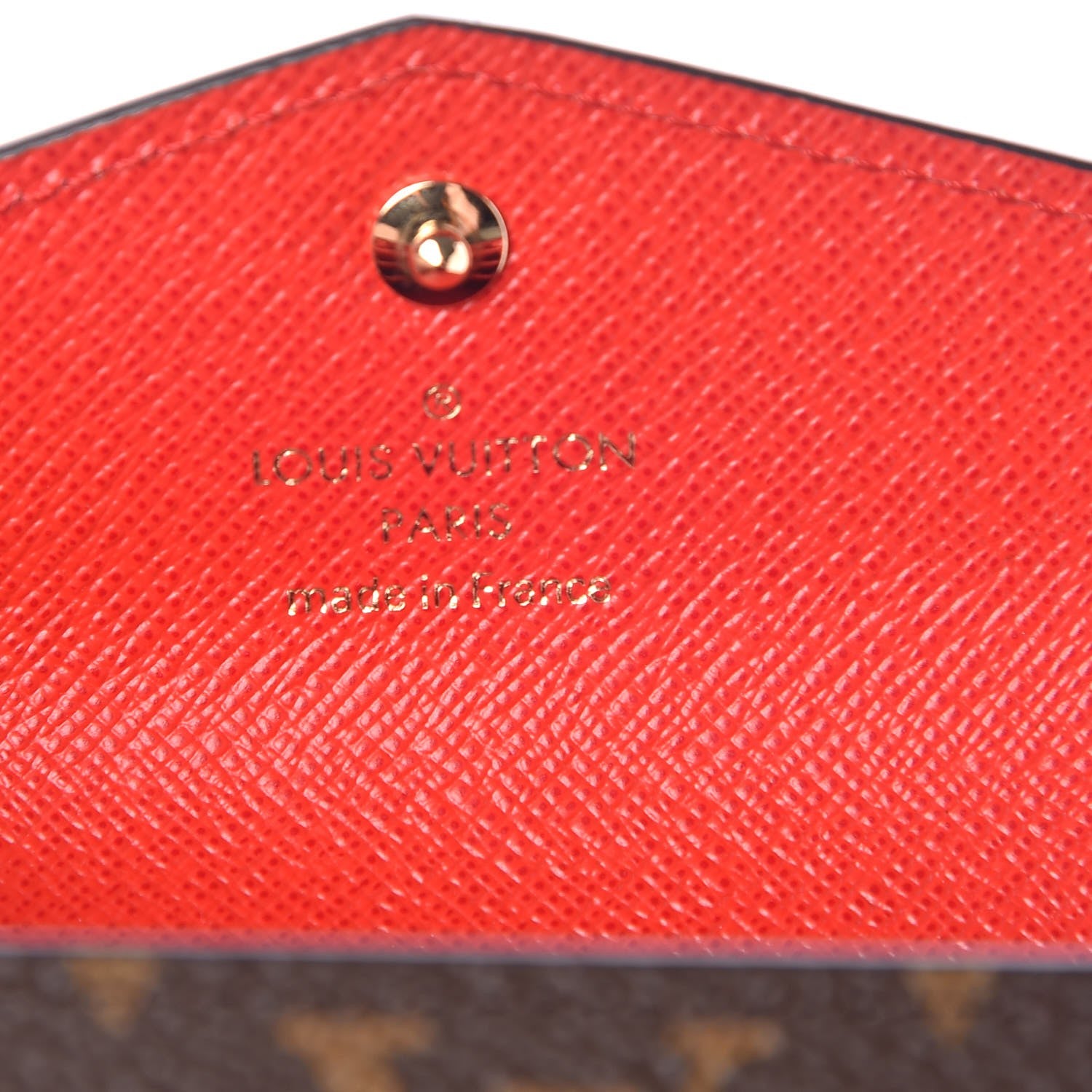 Louis Vuitton Monogram Sarah Multicartes Coquelicot 6 of 7