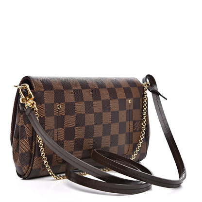 Louis Vuitton Damier Ebene Favorite PM 2 of 9