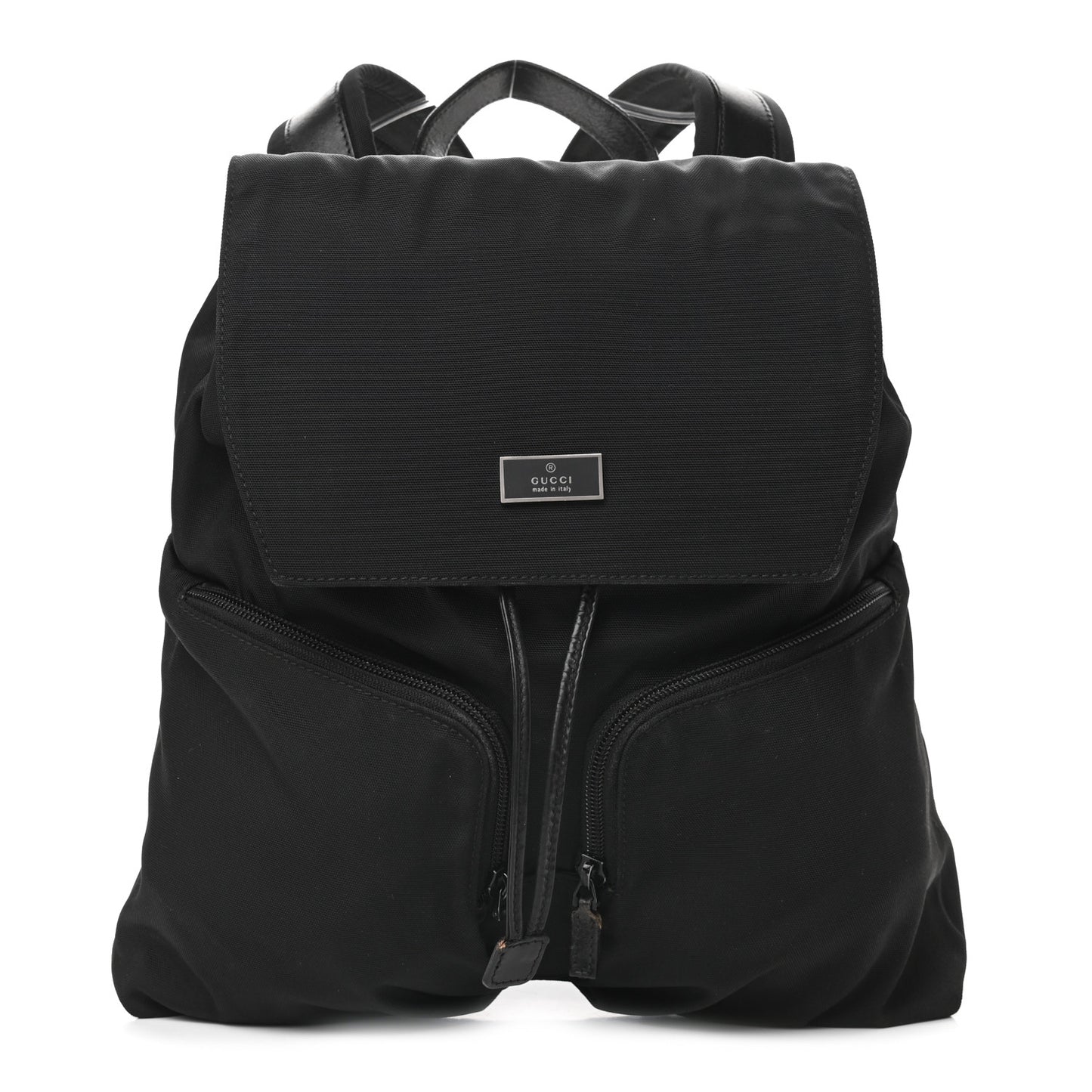 Nylon Backpack Black