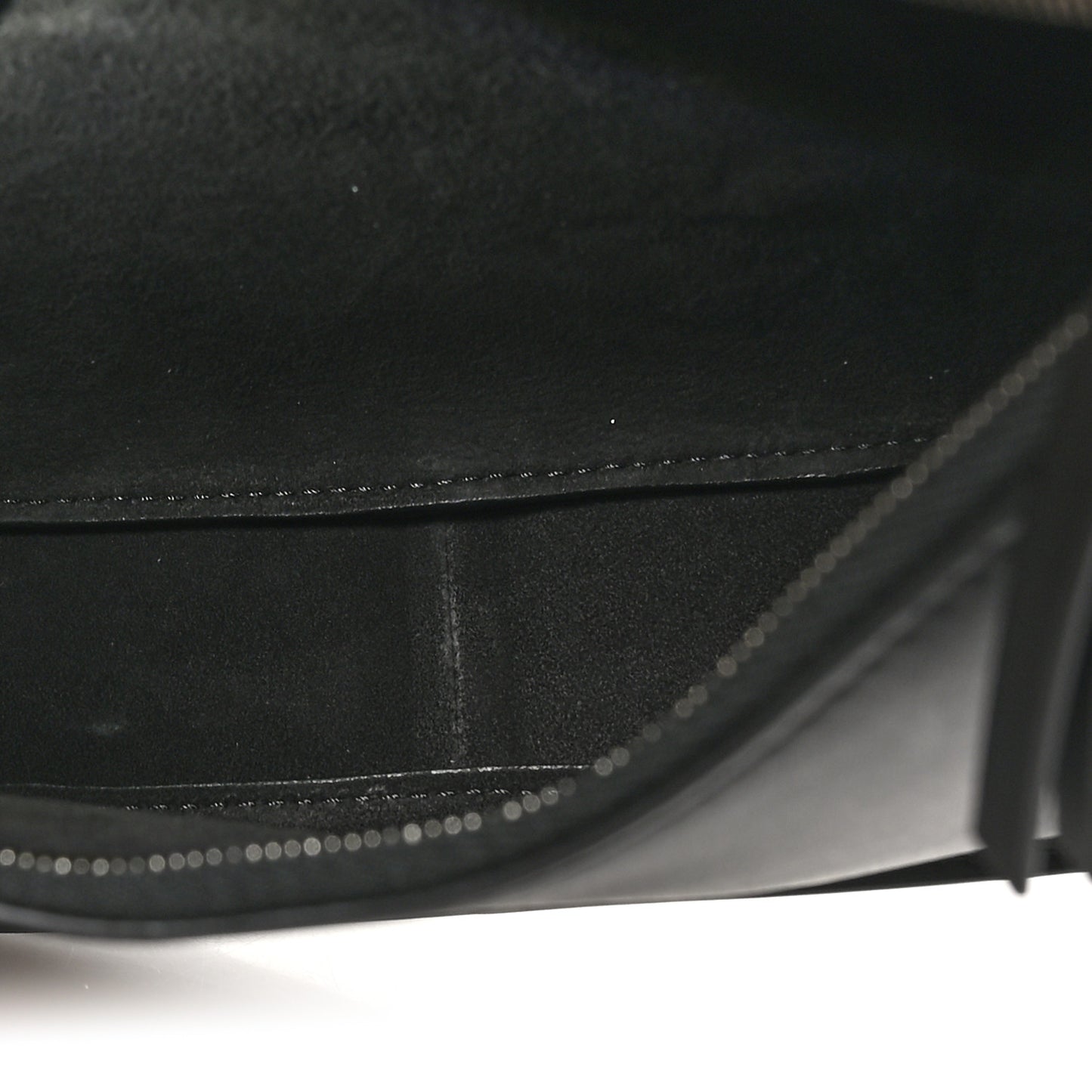 Smooth Calfskin Half Moon Shoulder Bag Black