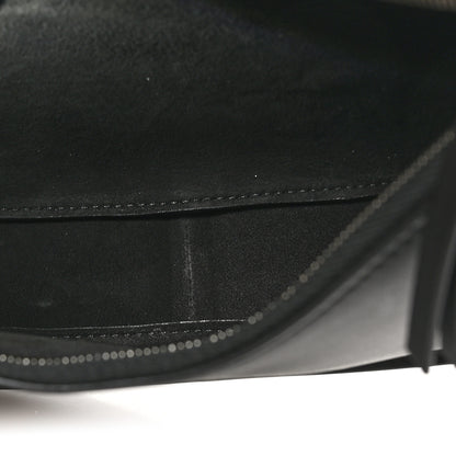The Row Smooth Calfskin Half Moon Shoulder Bag Black 5 of 9