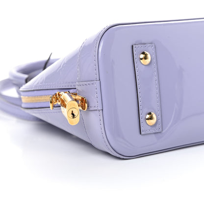 Louis Vuitton Vernis Alma BB Lilac 9 of 13