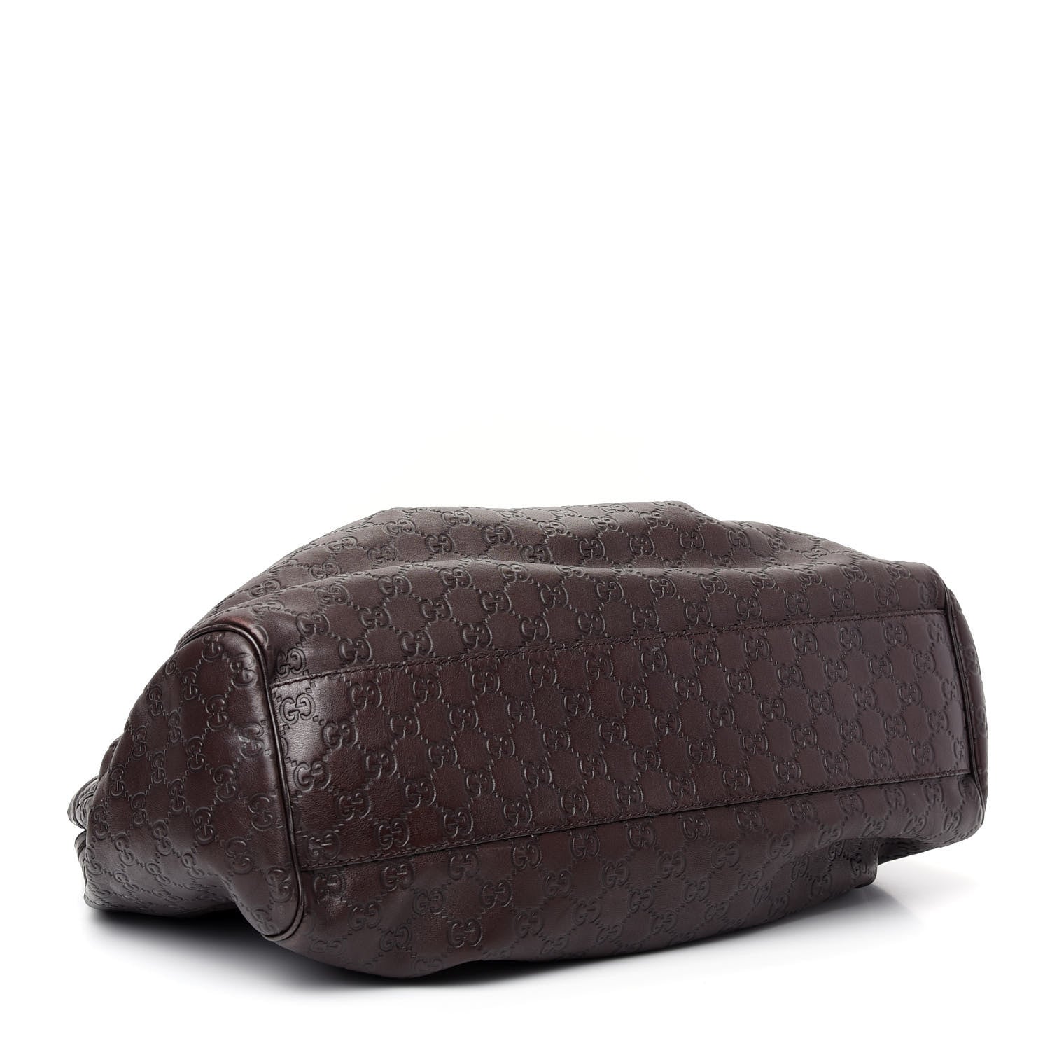 Gucci Guccissima Signature Large Sukey Tote Chocolate 4 of 9