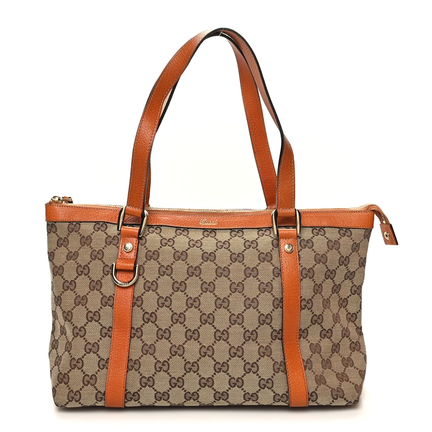 Monogram Medium Abbey Tote Tan