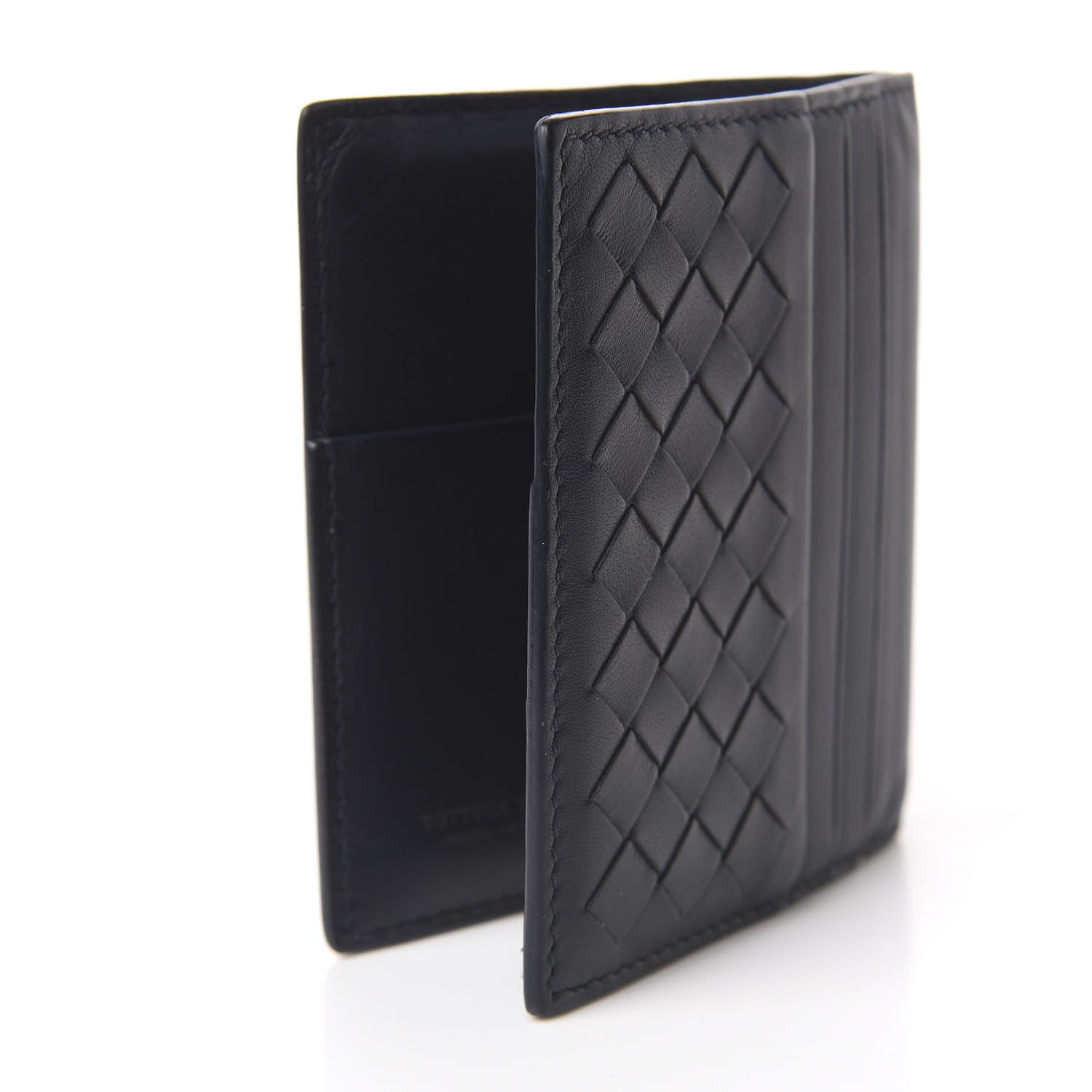 Bottega Veneta Nappa Intrecciato Bi-Fold Card Case Light Tourmaline 3 of 6