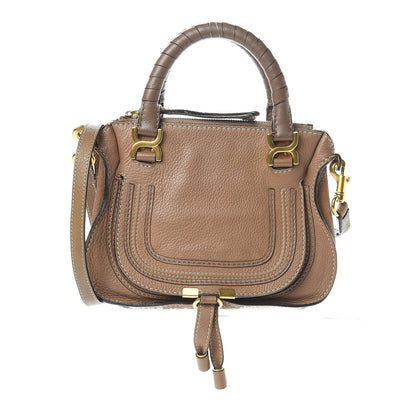 Chloe Calfskin Mini Marcie Satchel Nut 1 of 10