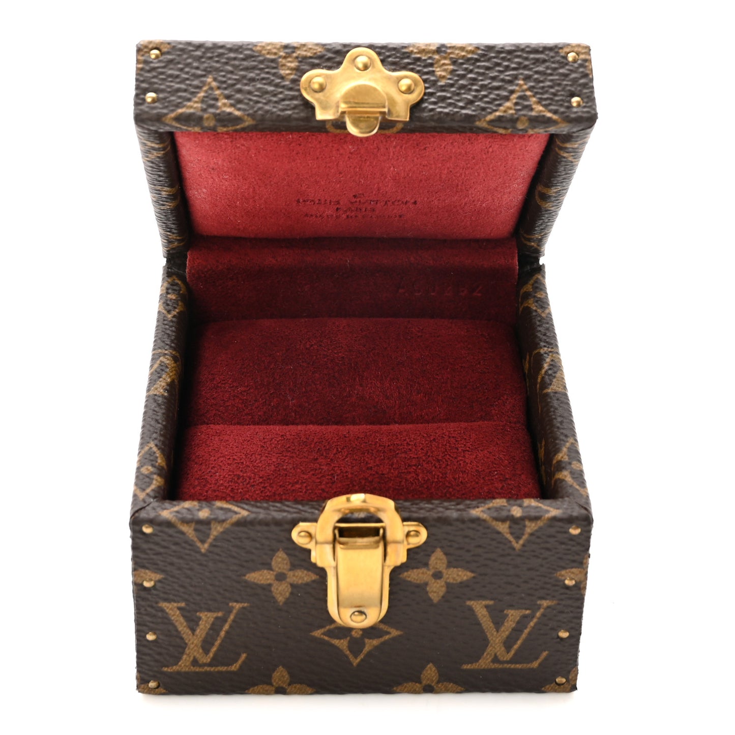 Monogram Ring Box Mini Trunk Case