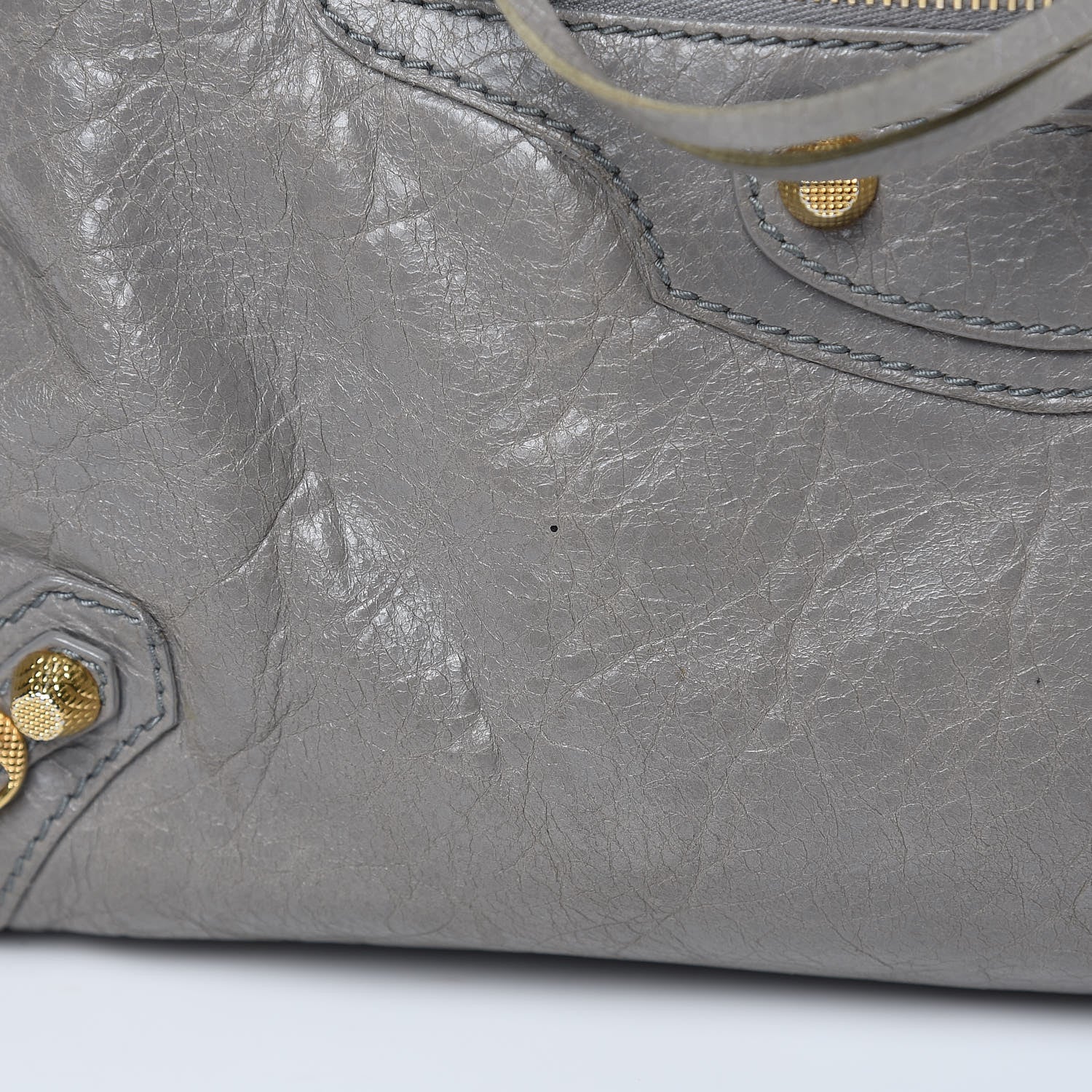 Balenciaga Agneau Giant 12 Gold Hardware City Gris Pyrite 15 of 20