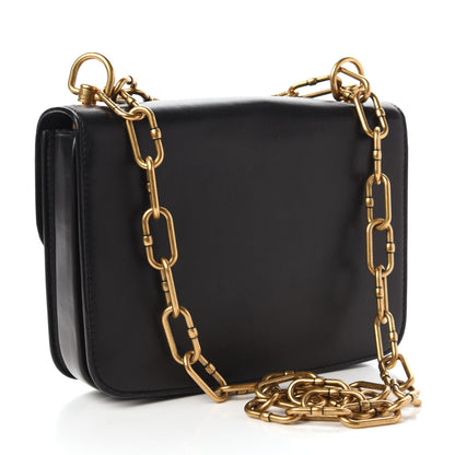 Christian Dior Lambskin 21st Chain Flap Bag Black 3 of 9