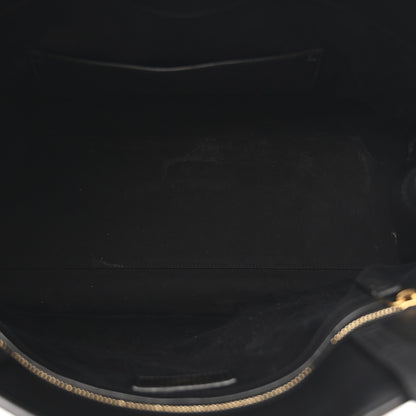 Saint Laurent Calfskin Medium Manhattan Shopper Tote Black 5 of 13
