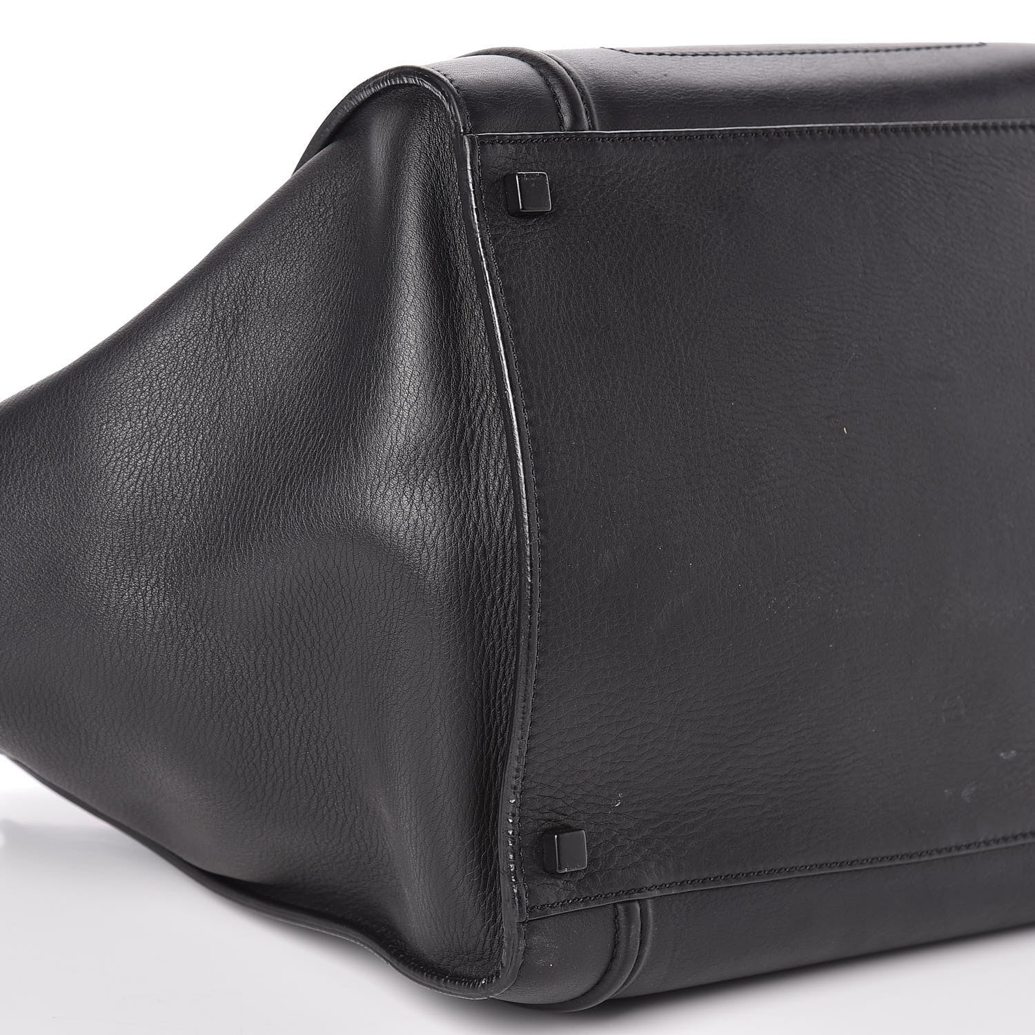 Celine Supple Calfskin Medium Phantom Luggage Black 8 of 12