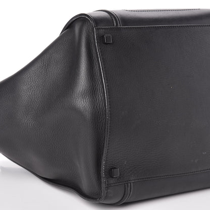 Celine Supple Calfskin Medium Phantom Luggage Black 8 of 12