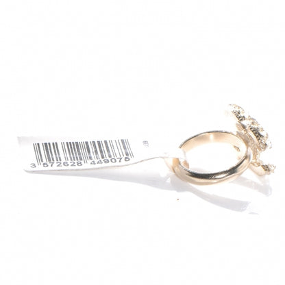 Chanel Crystal Logo CC Ring 6 3 of 4