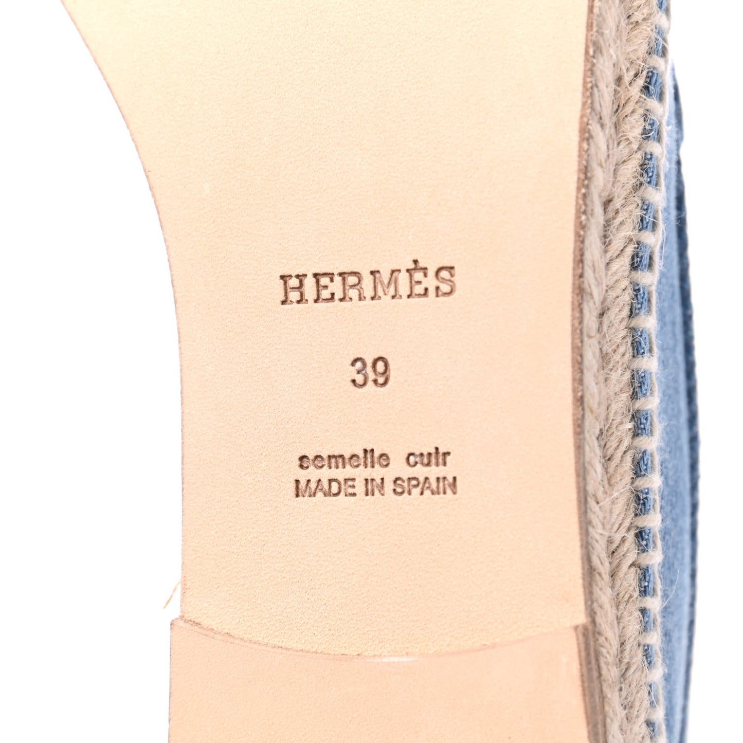 Denim Canvas Womens Trip Espadrilles 39 Bleu Clair