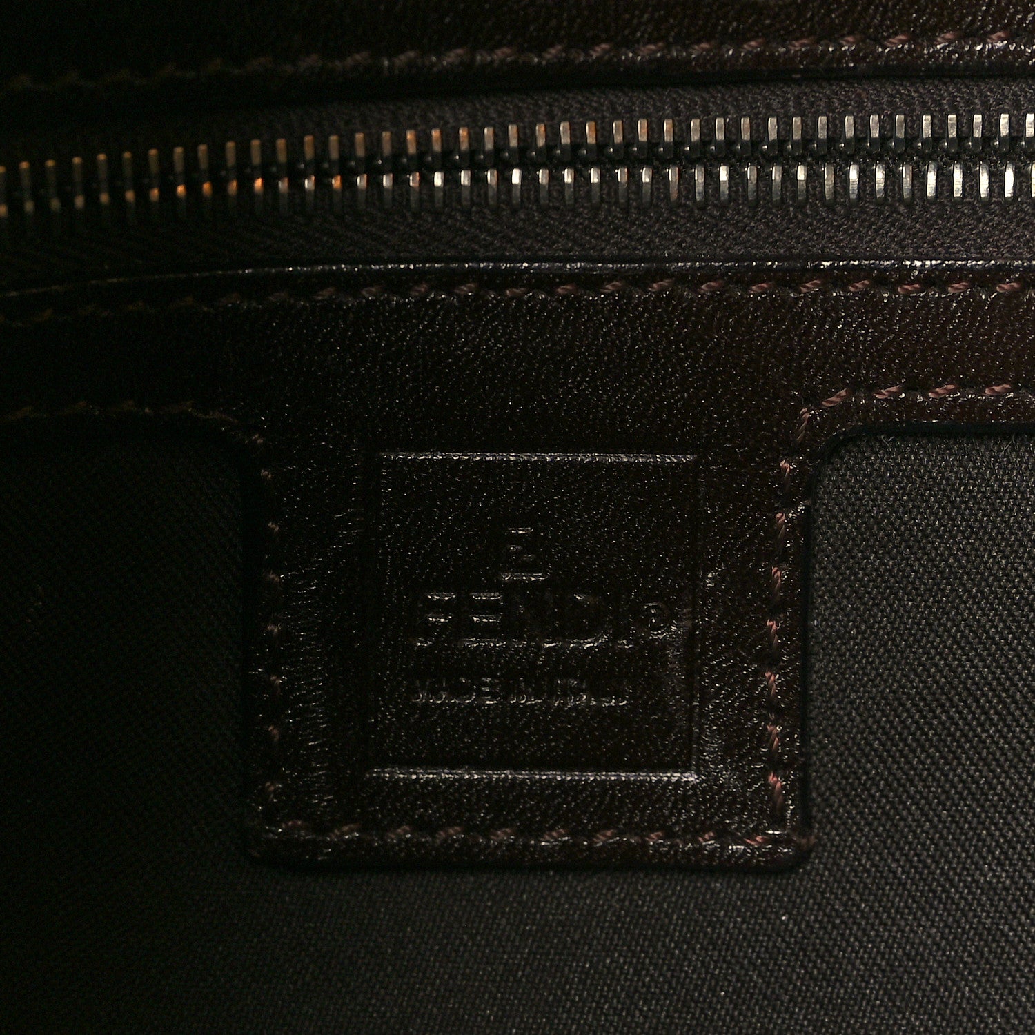 Fendi Zucca Baguette Tobacco 6 of 9