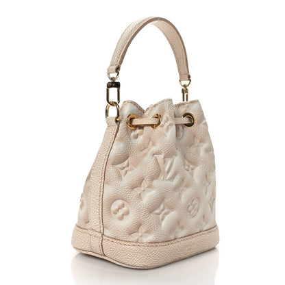 Louis Vuitton Empreinte Monogram Summer Stardust Nano Noe Beige Clair 3 of 10