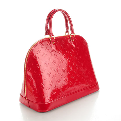 Louis Vuitton Vernis Alma GM Pomme D'Amour 3 of 7