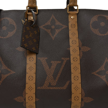 Louis Vuitton Reverse Monogram Giant Keepall Bandouliere 45 6 of 8