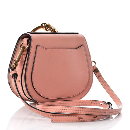 Chloe Calfskin Suede Small Nile Bracelet Bag Washed Pink 3 of 9
