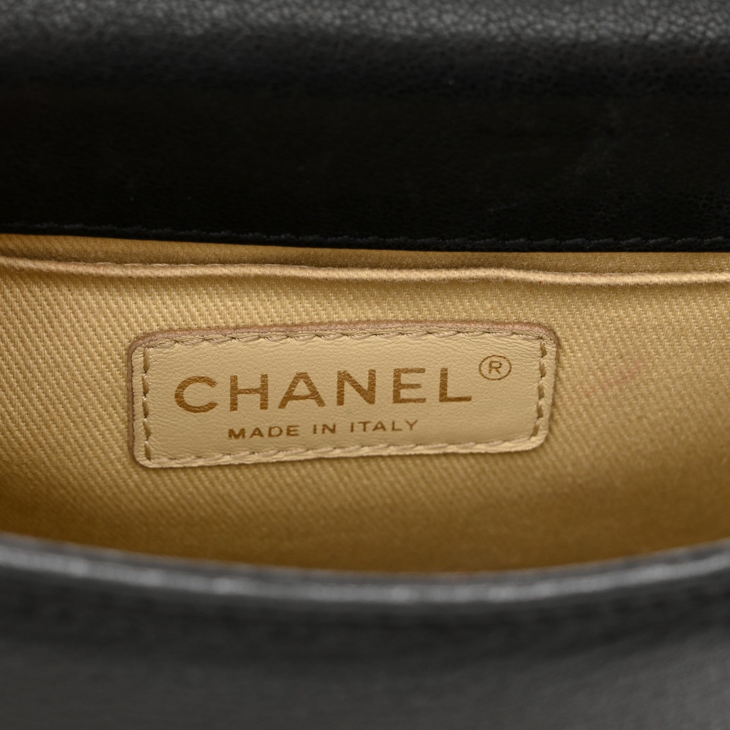 Chanel Goatskin Quilted Large Rita Top Handle Flap Black 6 of 14