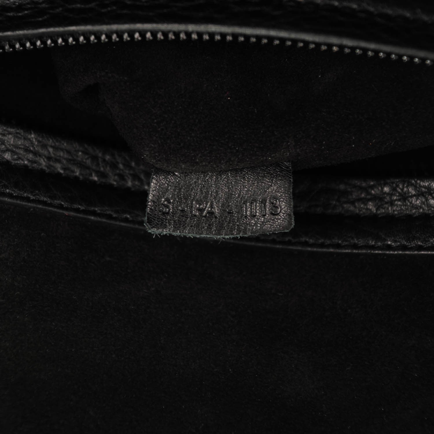 Celine Supple Calfskin Medium Phantom Luggage Black 7 of 7