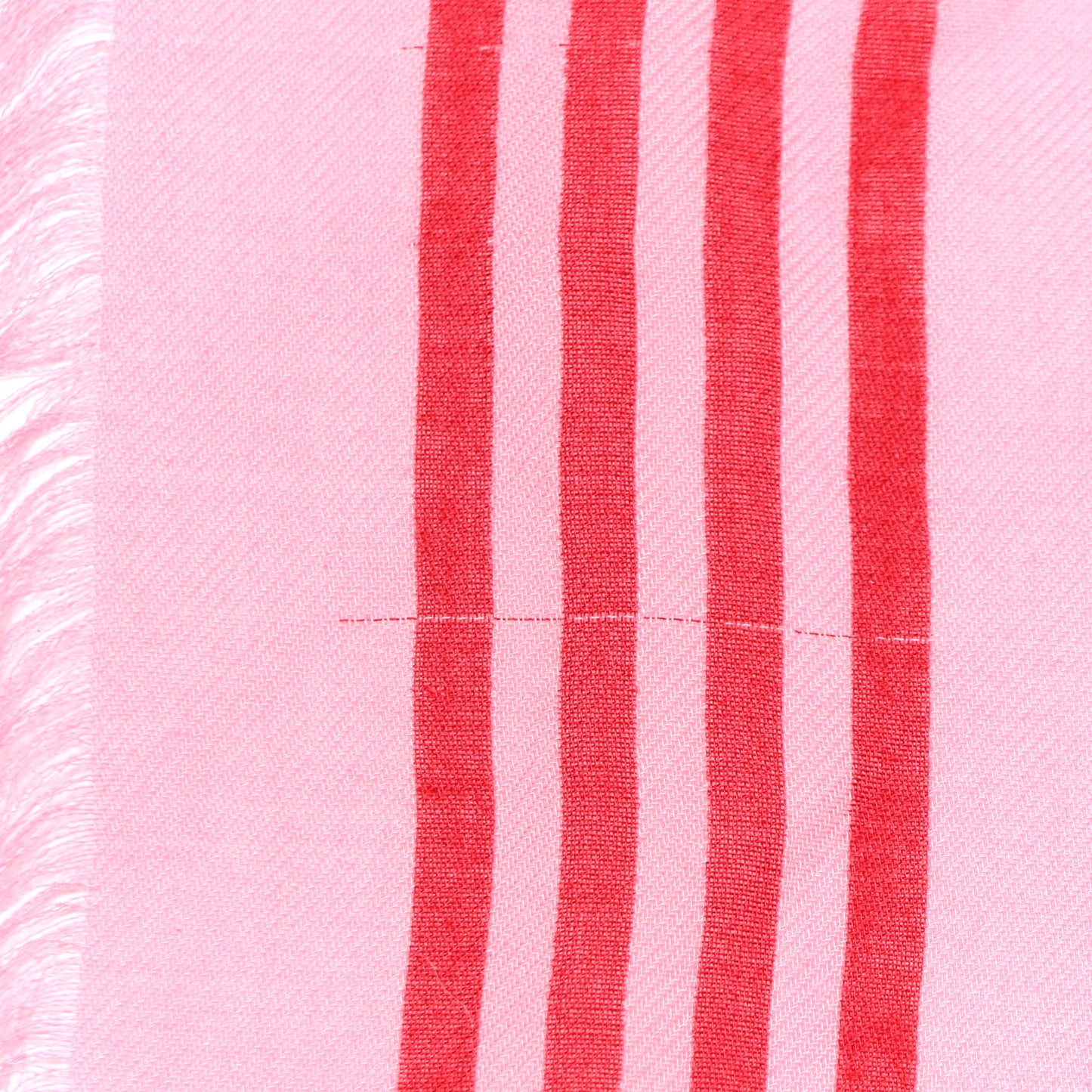 Silk Skull Scarf Pink Red
