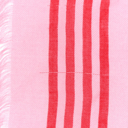 Alexander McQueen Silk Skull Scarf Pink Red 7 of 8