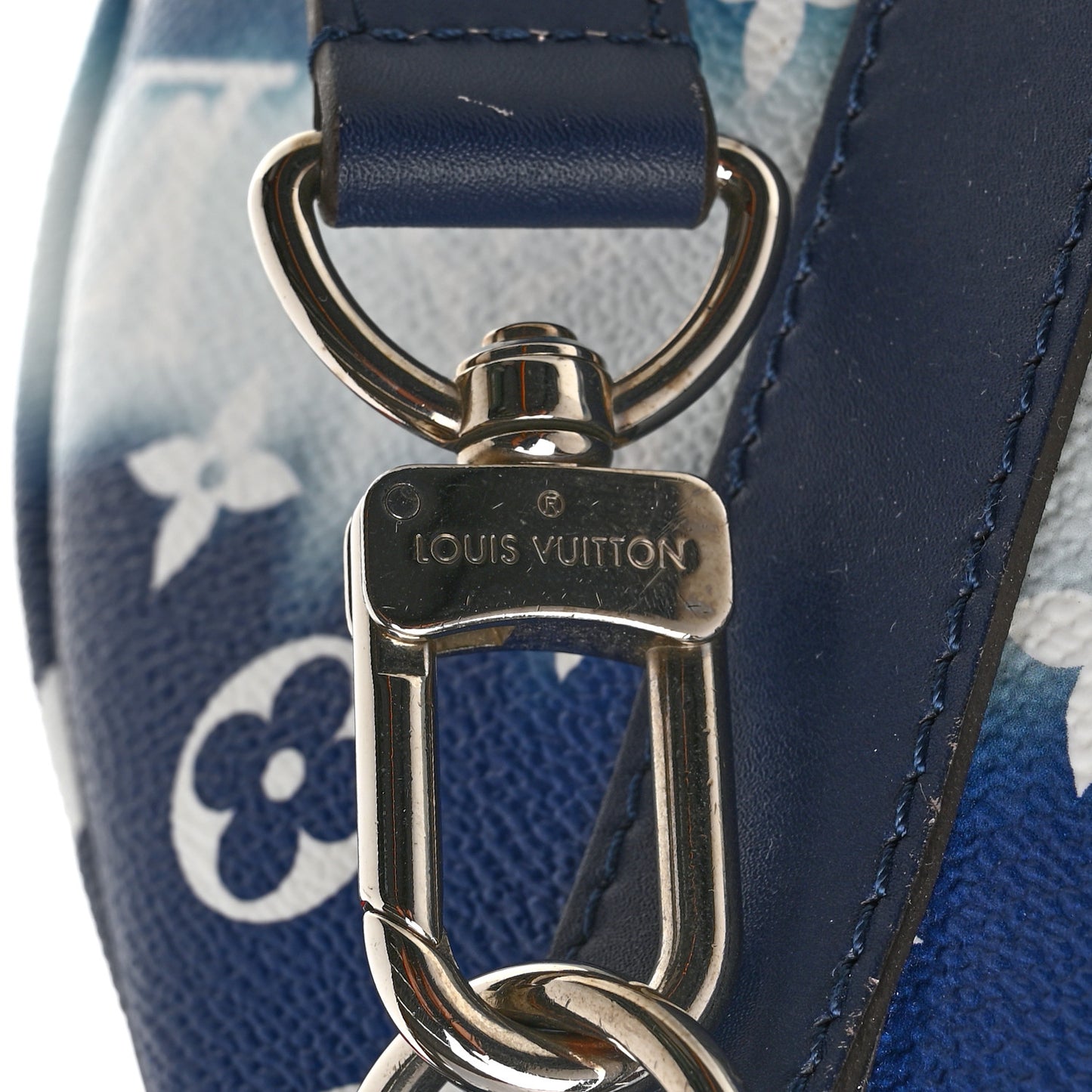 Monogram Escale Keepall Bandouliere 50 Blue